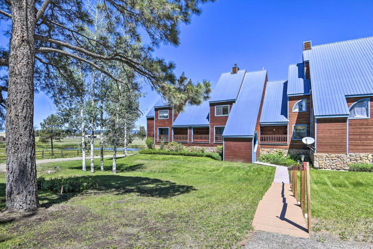 Pagosa Springs Townhome With View Hike And Fish! Kültér fotó